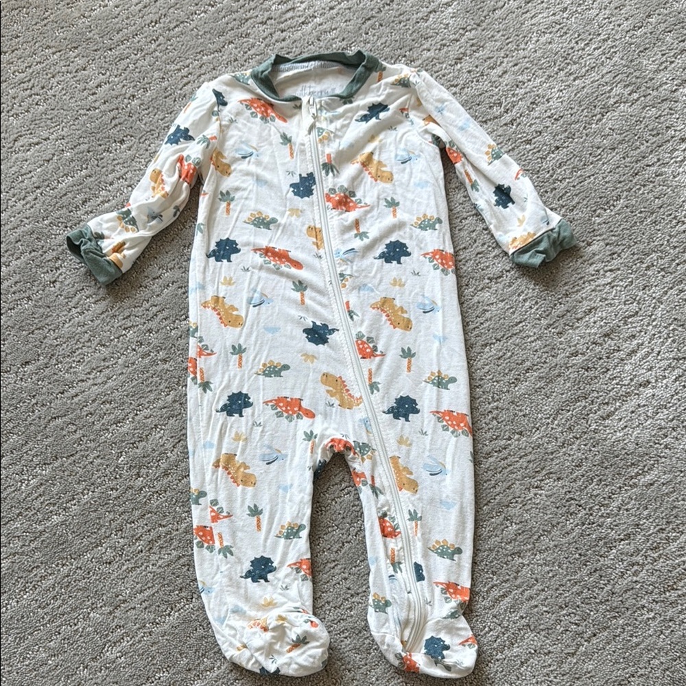 Kids Dinosaur Print One Piece